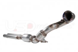 USP Stainless Steel High Flow Catted Downpipe For Audi RS3 (8V) & TTRS (8S)