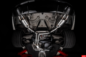 APR Catback Exhaust System with Center Muffler - 4.0 TFSI - C7 RS6 and RS7