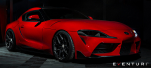 Eventuri Toyota A90 Supra Black Carbon Headlamp Duct