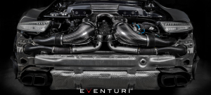 Eventuri Porsche 991.1/991.2 Turbo - Black Carbon Intake