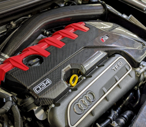 CARBON FIBER ENGINE COVER, AUDI 8V RS3 AND 8S TTRS